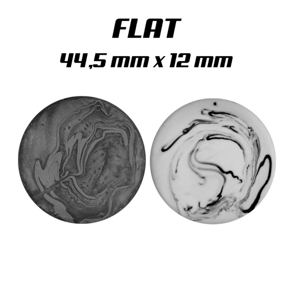 FM Gammon - ANTHRACITE Checkers Set