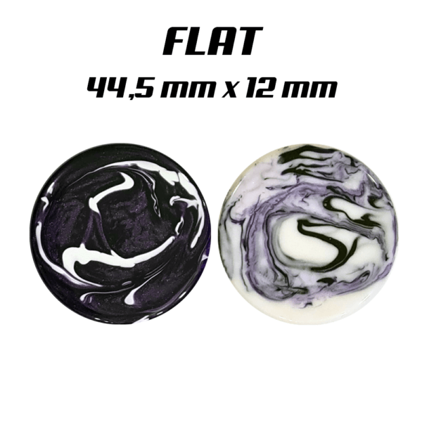 FM Gammon - SPIRAL Checkers Set - Purple