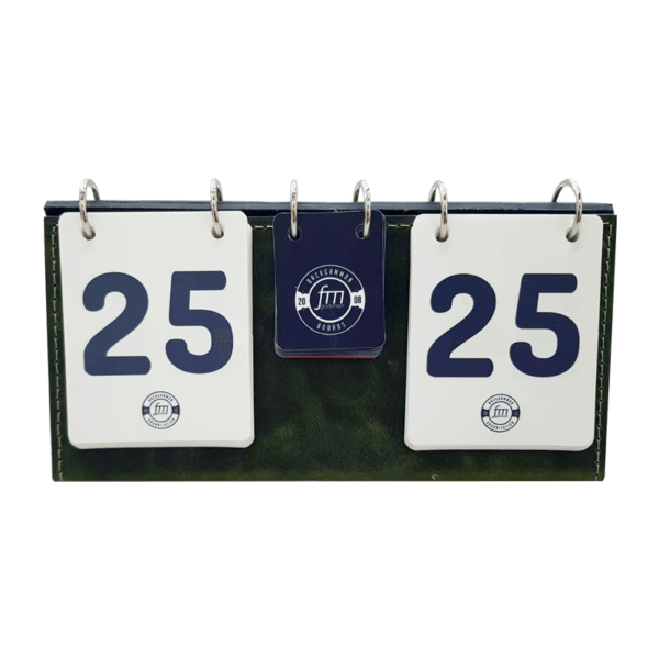 FM - Leather Scoreboard - Green