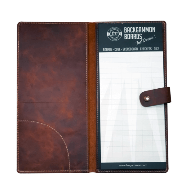 FM - Leather Notepad - Brown