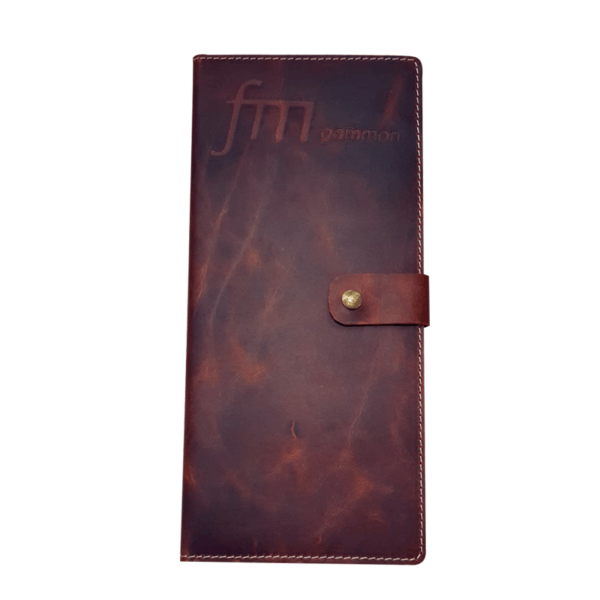 FM - Leather Notepad - Brown - Image 2