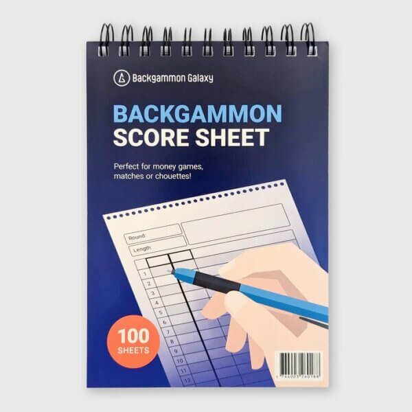 BG Galaxy - Backgammon Score Sheet